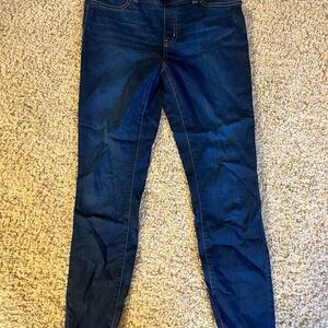 Denver Hayes Dark Blue Women's Skinny Jeans